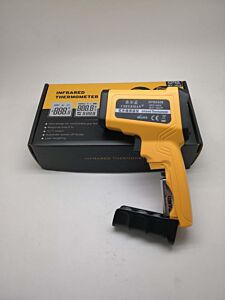 Digital Industrial Infrared Thermometer Laser Ir Temperature Gun Non-contact Yellow - Yellow