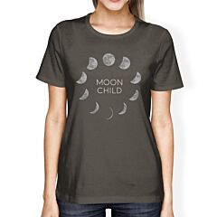 Moon Child Womens Dark Grey Shirt